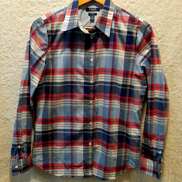 Ladies Chaps button down shirt - Picture 1 of 3